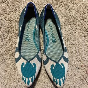*Retired* Rothy’s Moroccan Green Points